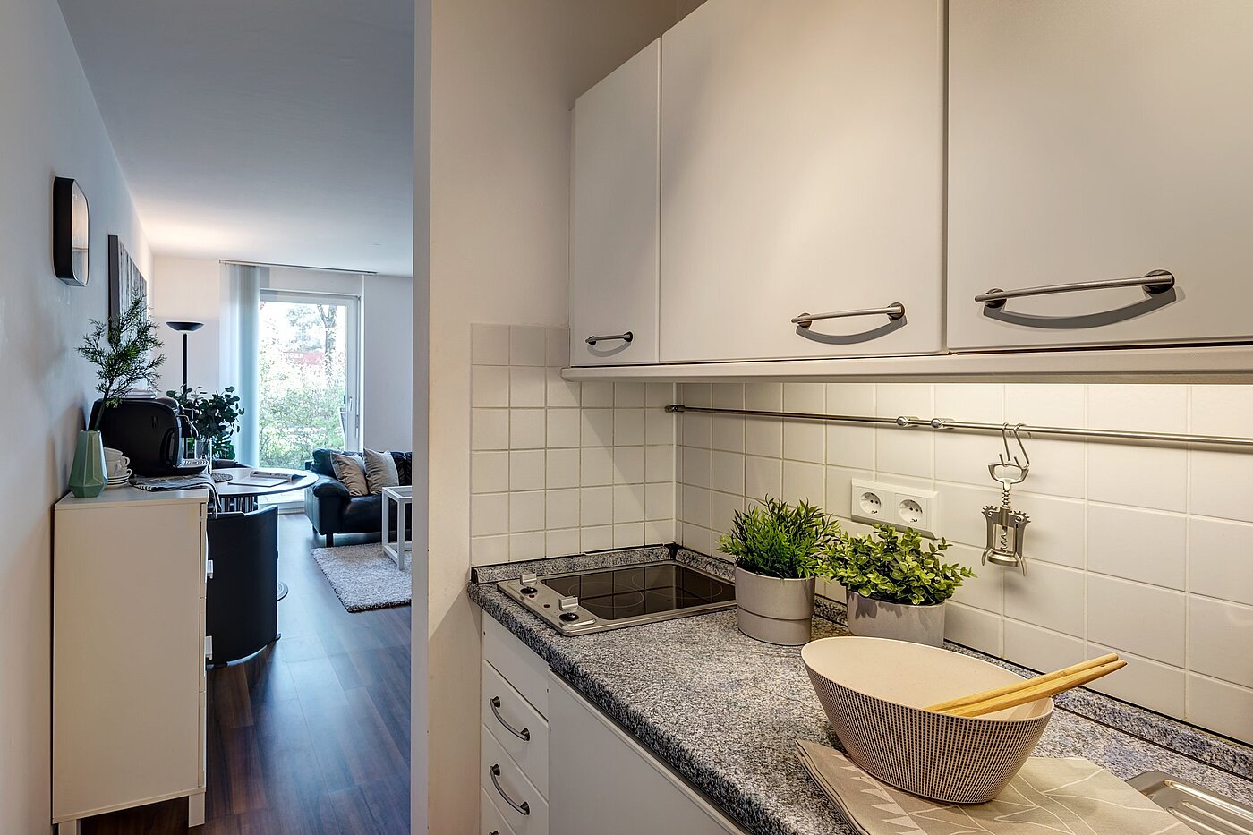 フラット 部屋数 1 部屋 | München-Trudering | 1810ML3 | Küchenbereich