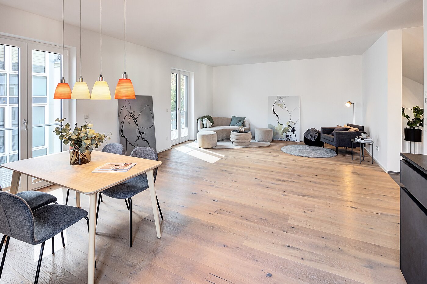 メゾネット・マンション（複数階にわたるマンション） 部屋数 4 部屋 | München-Obermenzing | 701553 | Großzügiger Essbereich