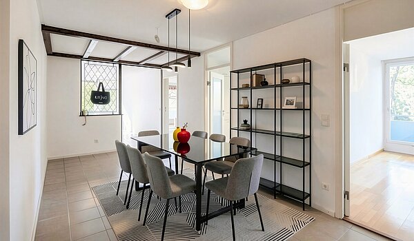 フラット 部屋数 3.5 部屋 | München-Bogenhausen | 703051 | Möglicher Essplatz - (KI generiert)