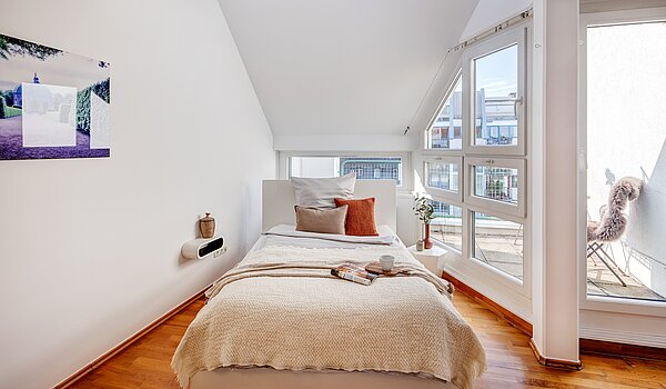 フラット 部屋数 1 部屋 | München-Maxvorstadt | 70165 | Erholsames Schlafen