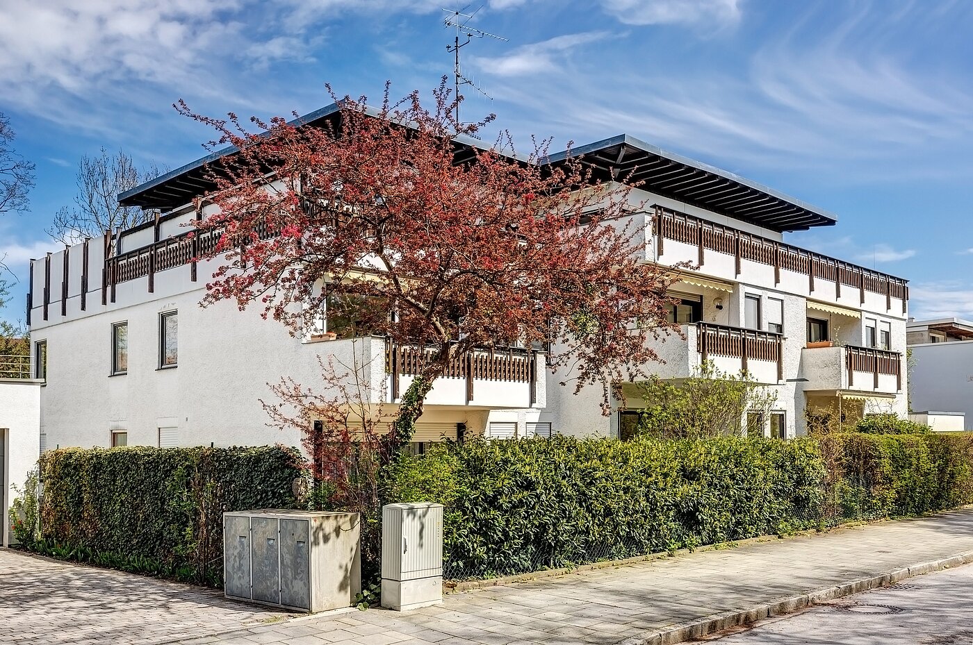 フラット 部屋数 2.5 部屋 | München-Obermenzing | 700191 | Ansicht von der Straße