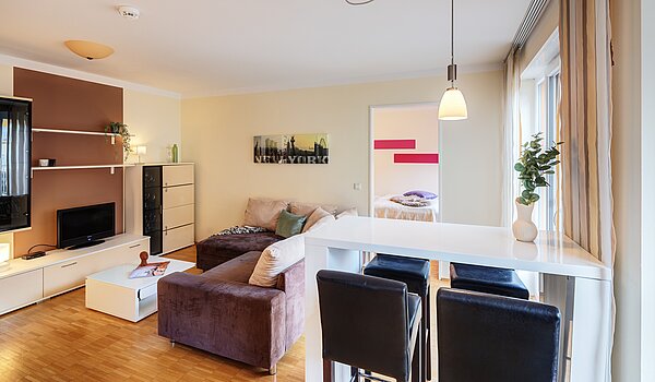 フラット 部屋数 2 部屋 | München-Schwabing | 703161 | Offene Raumgestaltung