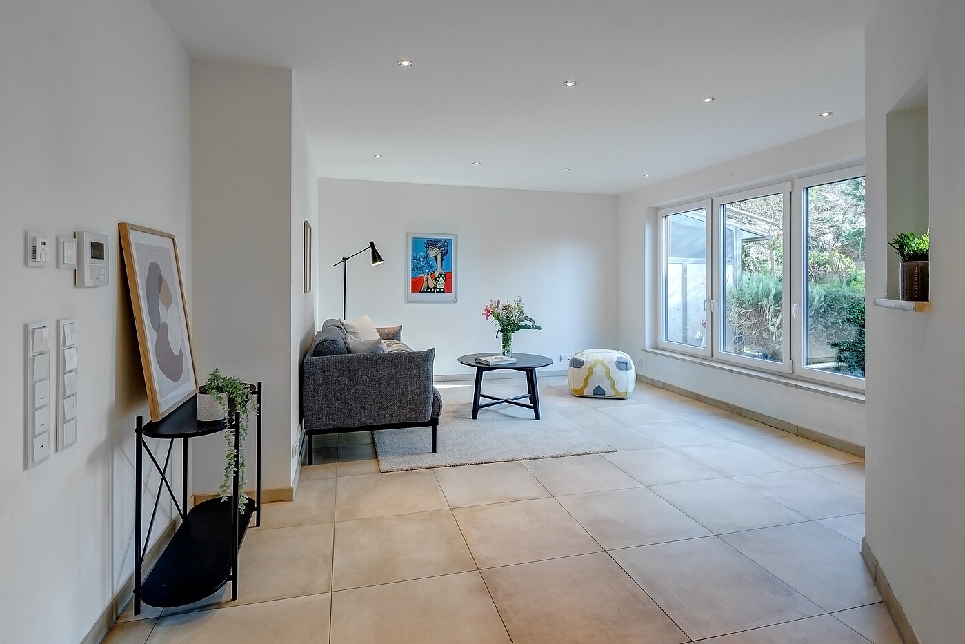 フラット 部屋数 4 部屋 | Ismaning | 700081 | Blick in den eigenen Garten