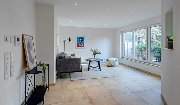 フラット 部屋数 4 部屋 | Ismaning | 700081 | Blick in den eigenen Garten