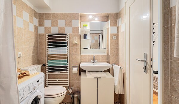 フラット 部屋数 2 部屋 | München-Maxvorstadt | 70398 | Badezimmer