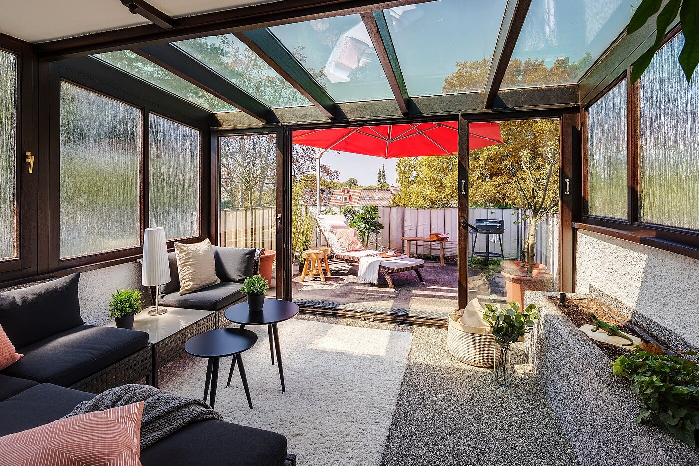 フラット 部屋数 3.5 部屋 | München-Laim | 1808ML1 | Einladender Wintergarten