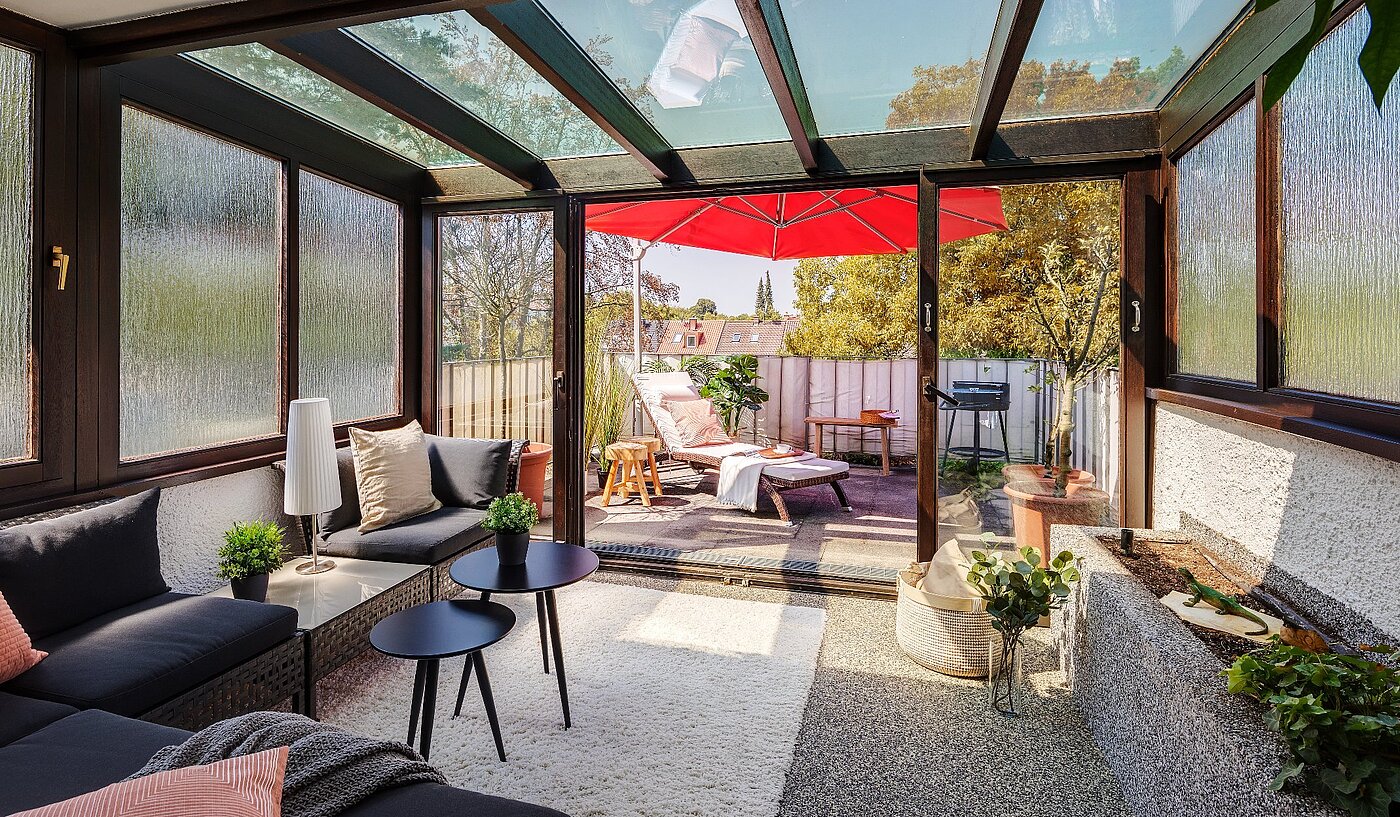 フラット 部屋数 3.5 部屋 | München-Laim | 1808ML1 | Einladender Wintergarten