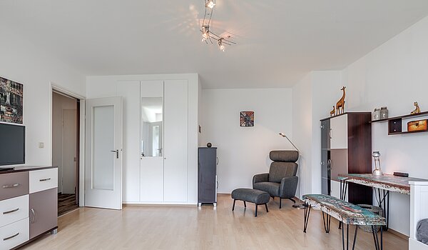 フラット 部屋数 1 部屋 | München-Feldmoching | 70456 | Wohnzimmer