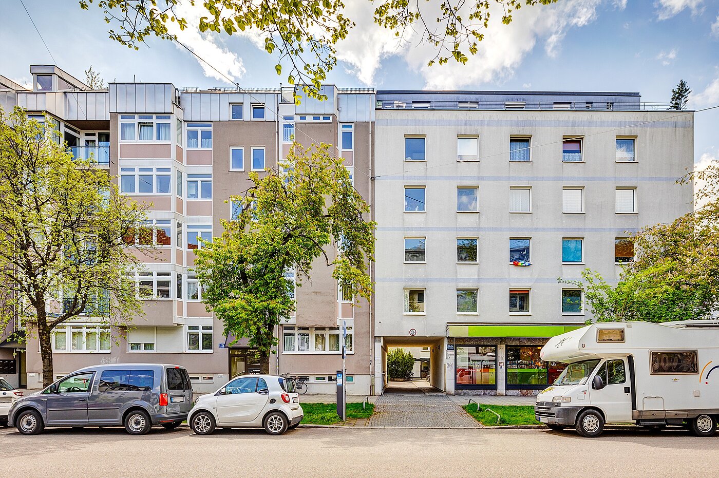 フラット 部屋数 2.5 部屋 | München-Nymphenburg | 2204ML61 | Ansicht von der Straße