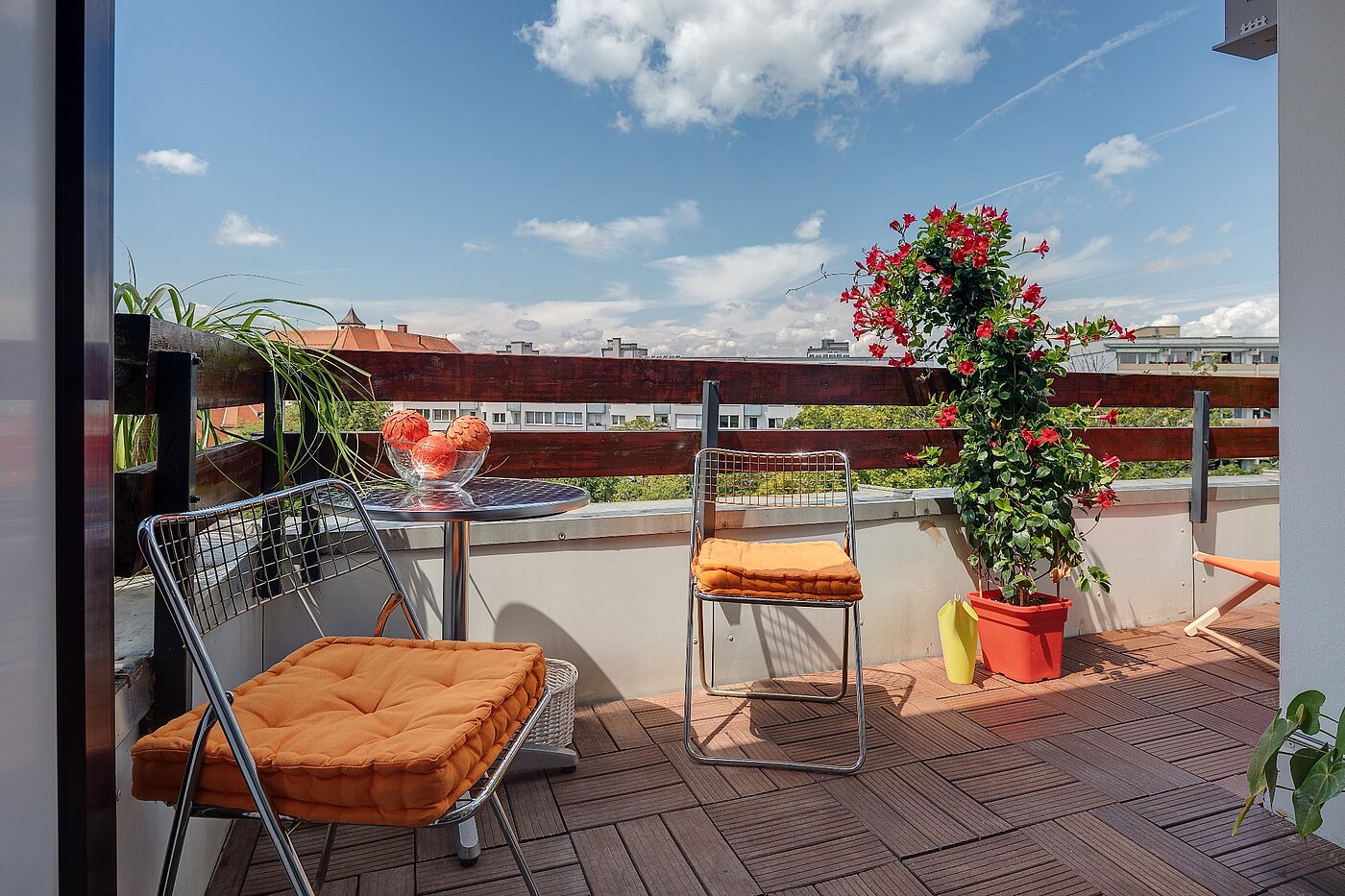 フラット 部屋数 1.5 部屋 | München-Neuhausen | 1807ML3 | Sonnige Terrasse
