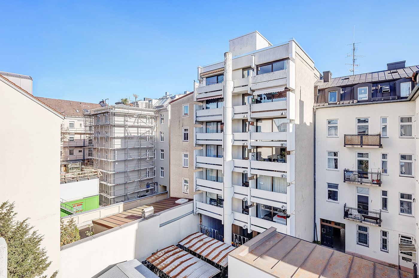 フラット 部屋数 1 部屋 | München-Maxvorstadt | 2110ML7 | Ausblick