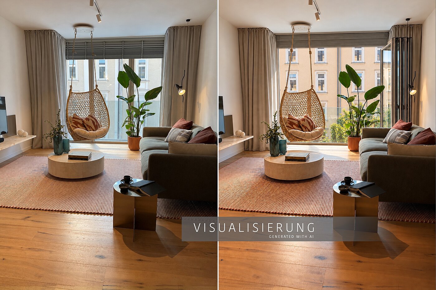 フラット 部屋数 2 部屋 | München-Isarvorstadt | 70459 | ...und Faltfenster-Innen