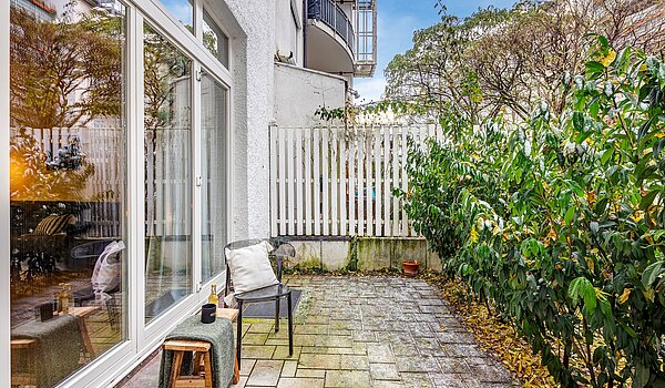 ロフトフラット 部屋数 1 部屋 | München-Isarvorstadt | 2211ML7 | Hier die West-Terrasse