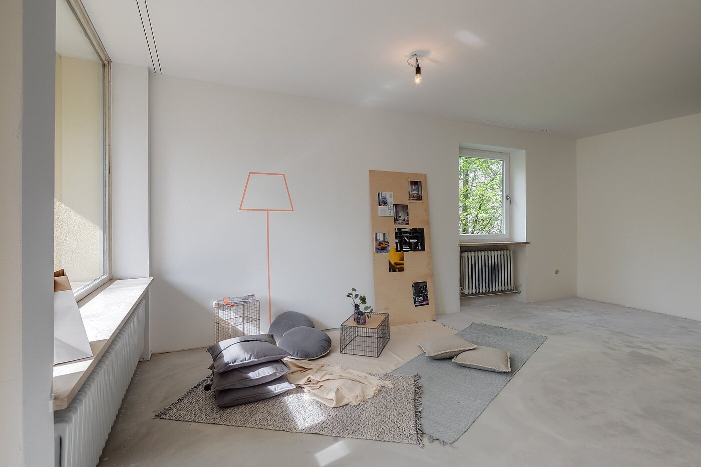 フラット 部屋数 4 部屋 | München-Aubing | 1904ML4 | Helles Wohnzimmer