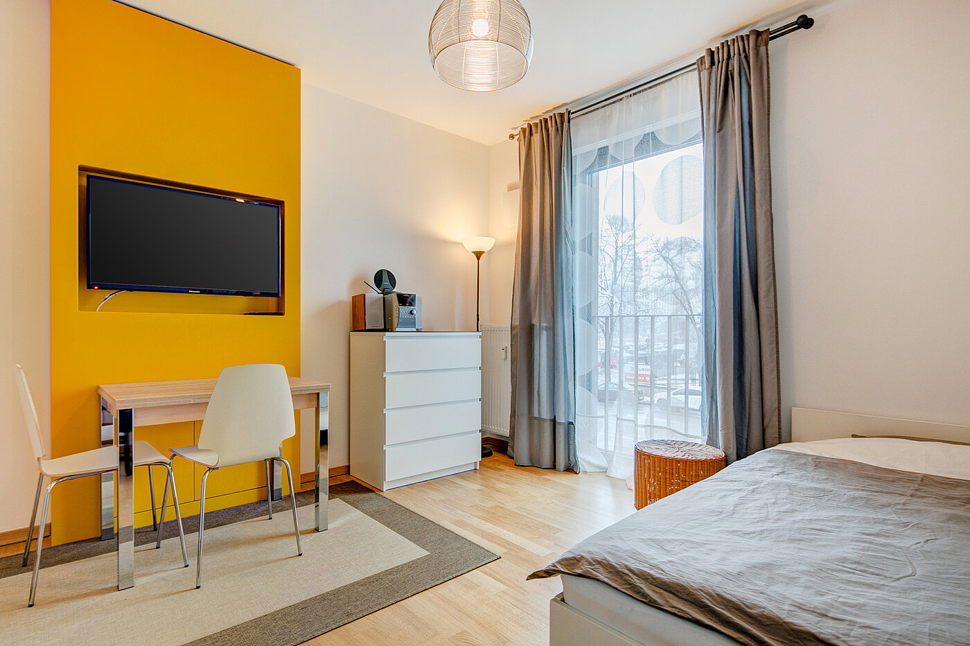 フラット 部屋数 1 部屋 | München-Ramersdorf | 70428 | Einrichtungsbeispiel