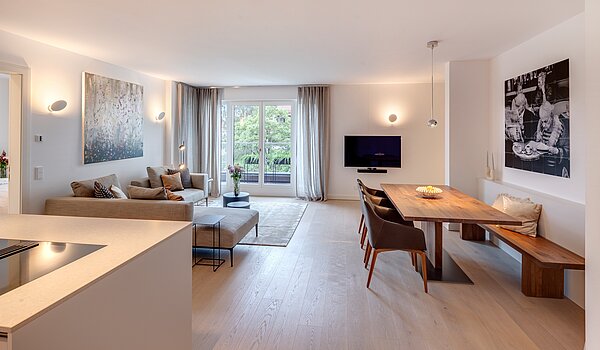 フラット 部屋数 3 部屋 | 70046 | ...und Zugang zur Terrasse