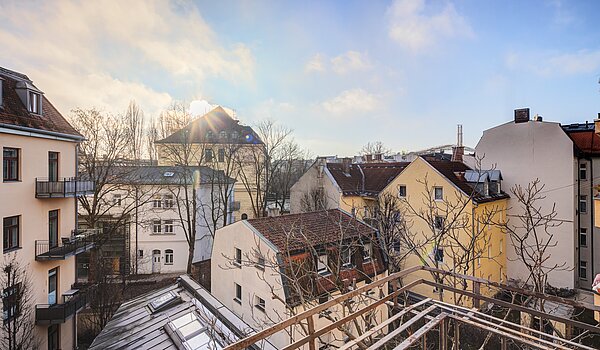 フラット 部屋数 2 部屋 | München-Isarvorstadt | 703031 | Blick vom Balkon