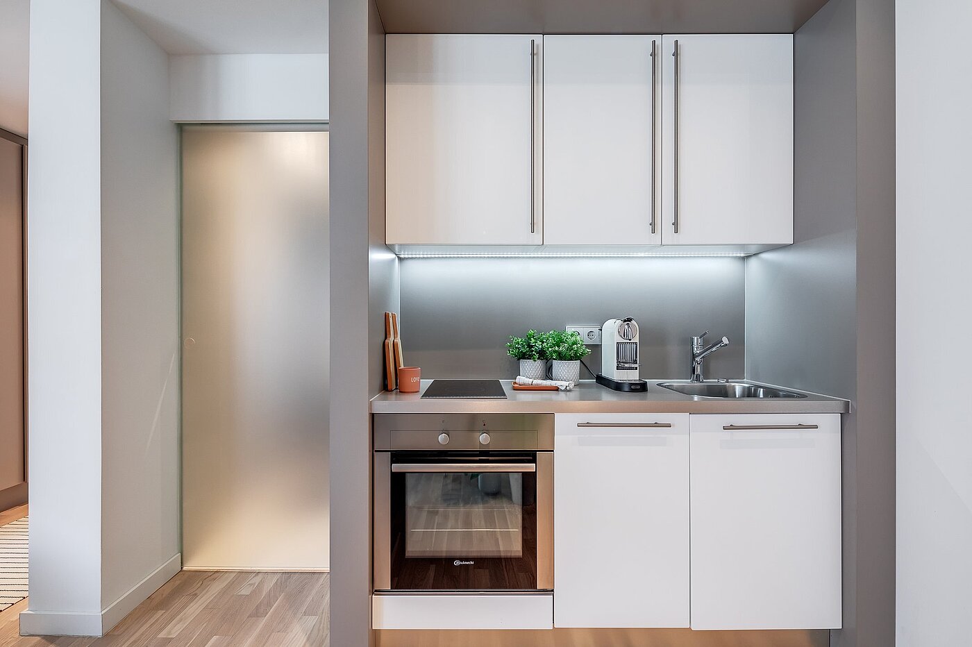 フラット 部屋数 1.5 部屋 | München-Bogenhausen | 1904ML6 | Moderne Kitchenette mit...