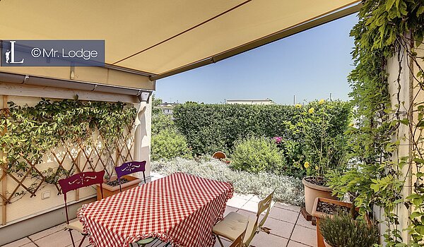 メゾネット・マンション（複数階にわたるマンション） 部屋数 4 部屋 | München-Haidhausen | 1704ML1 | lauschiger Sitzplatz