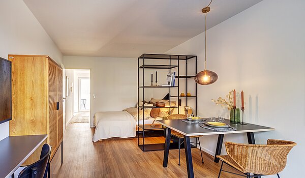 フラット 部屋数 1 部屋 | München-Maxvorstadt | 700022 | Großzügiger & stylischer Wohnbereich