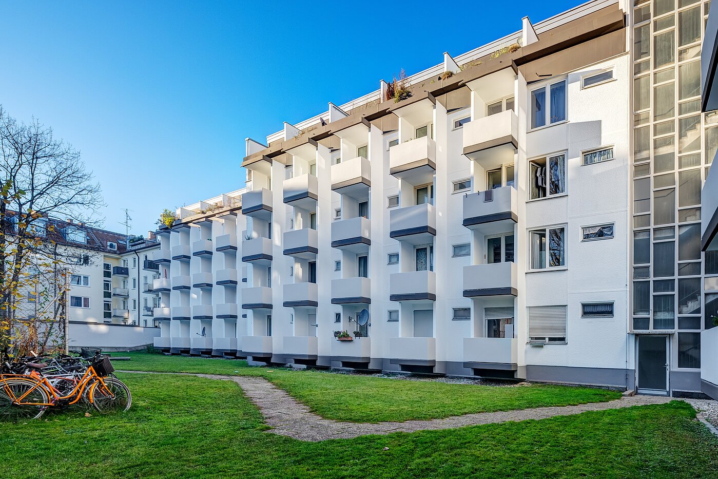 Apartment 部屋数 1 部屋 | München-Milbertshofen | 70183 | Innenhof