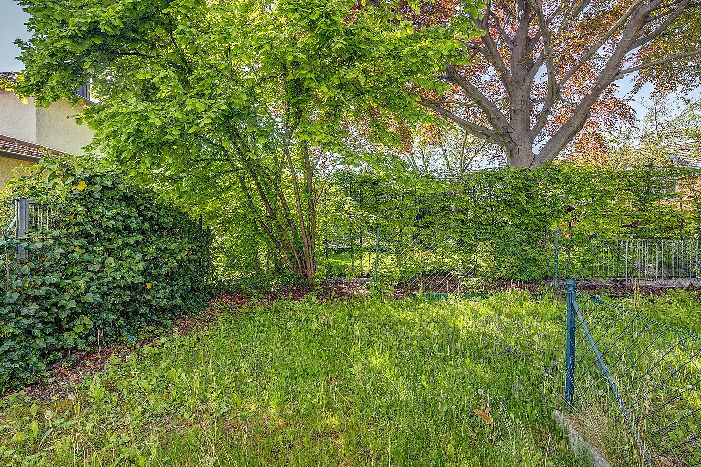 フラット 部屋数 1 部屋 | München-Freimann | 2105ML4 | Blick in den Garten