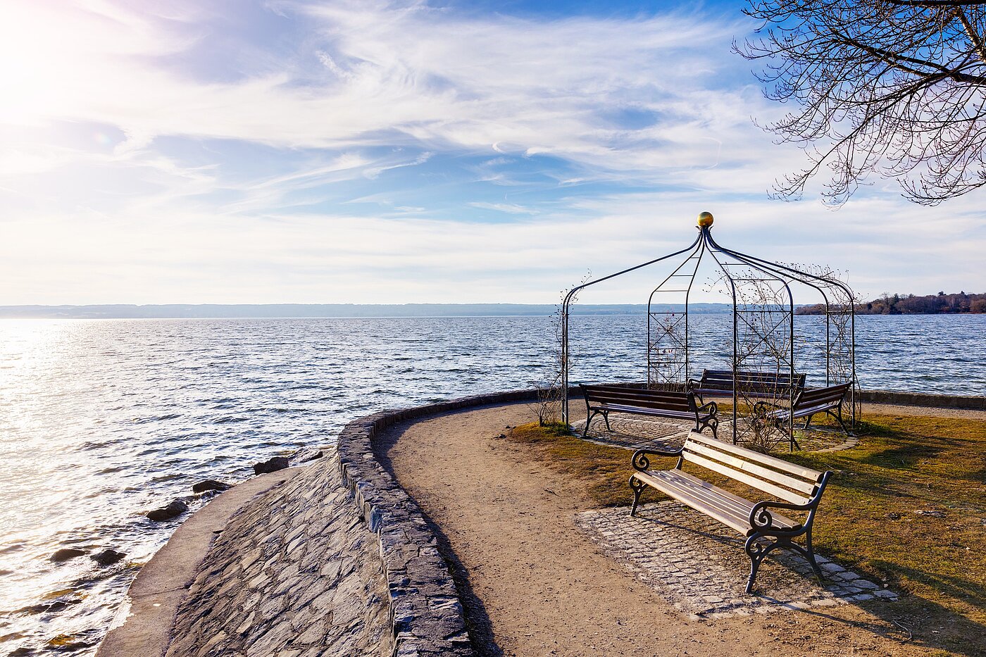 フラット 部屋数 1 部屋 | Herrsching am Ammersee | 2302ML2 | Blick auf den Ammersee