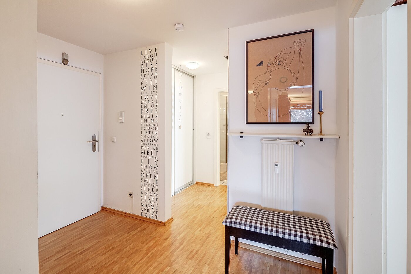 フラット 部屋数 2 部屋 | München-Nymphenburg | 2101ML6 | Einladender Eingangsbereich