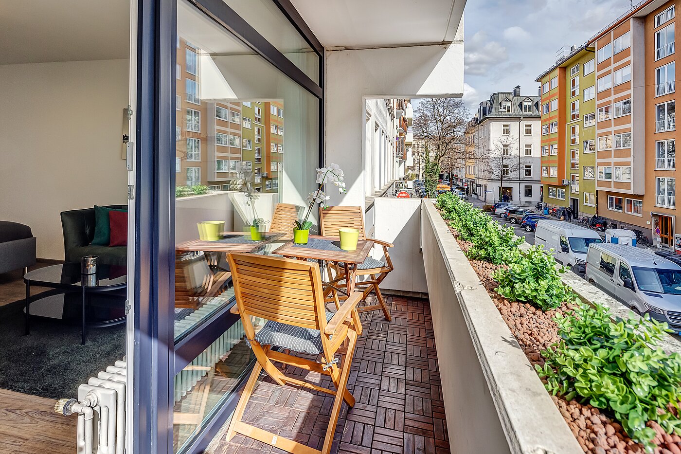 フラット 部屋数 1 部屋 | München-Ludwigsvorstadt | 70176 | Balkon mit Südost Ausrichtung