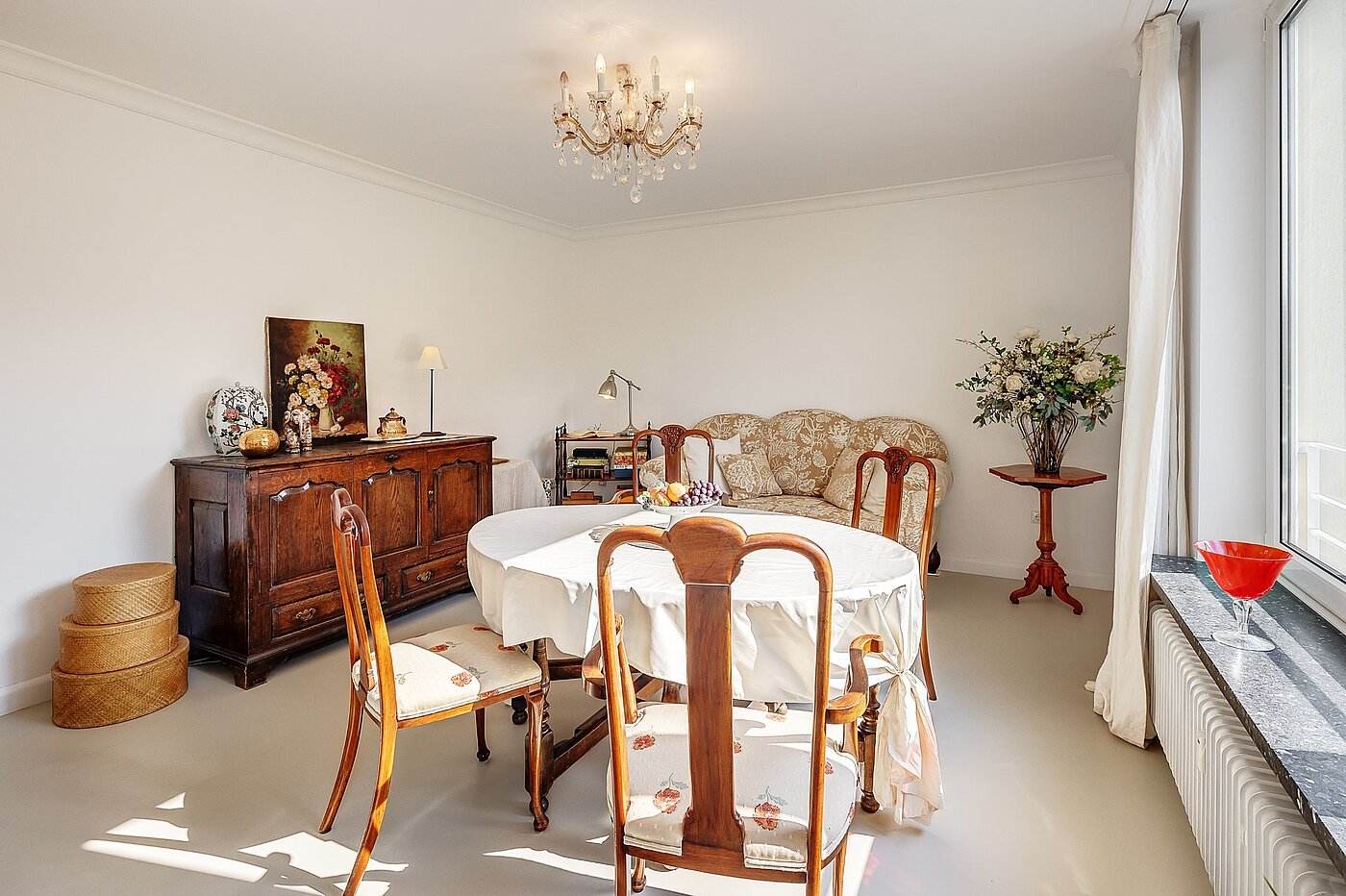 フラット 部屋数 2 部屋 | München-Haidhausen | 2105ML6 | Wohnzimmer mit...