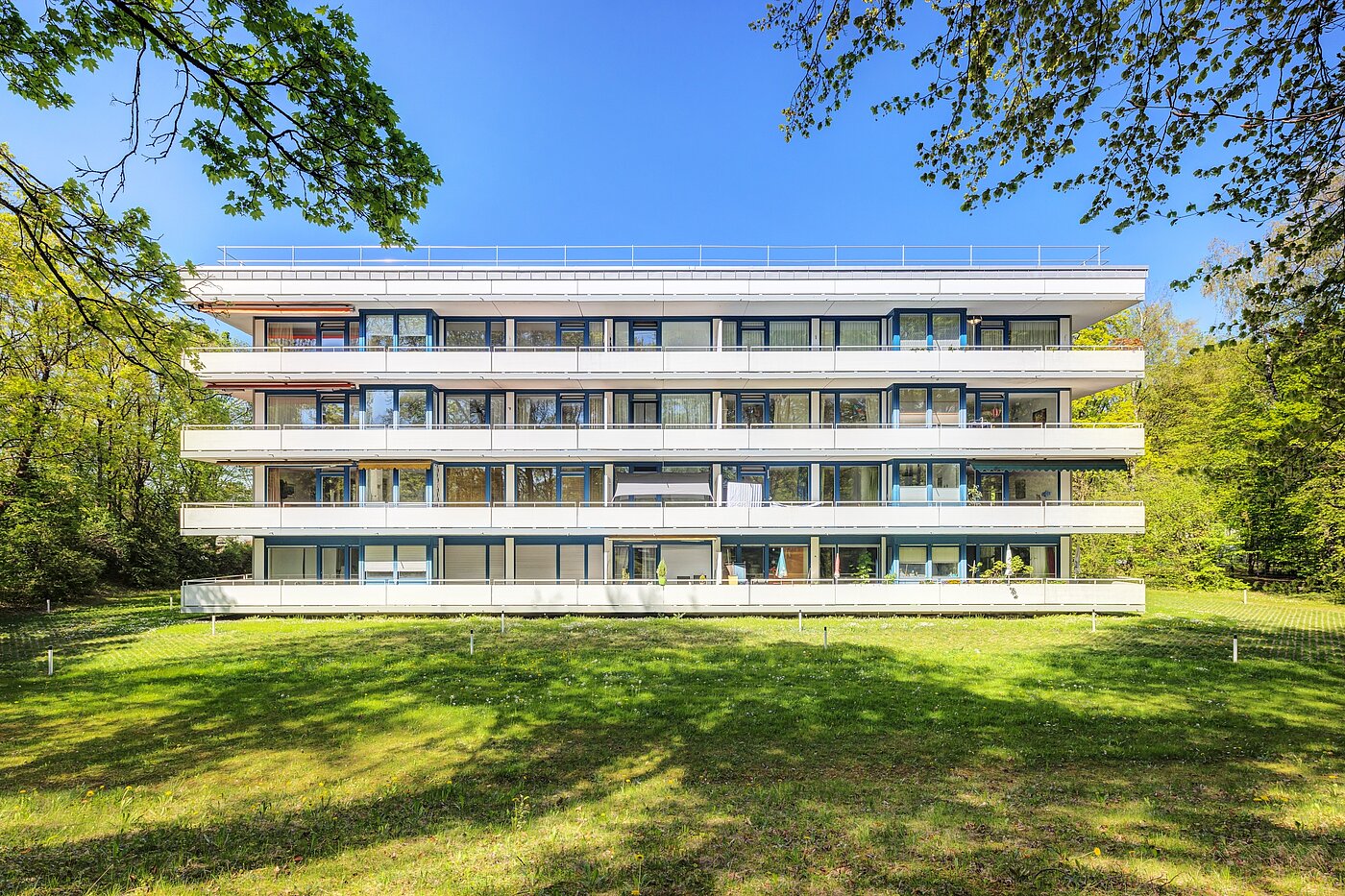 フラット 部屋数 3.5 部屋 | München-Bogenhausen | 703052 | Viel Grün drumherum