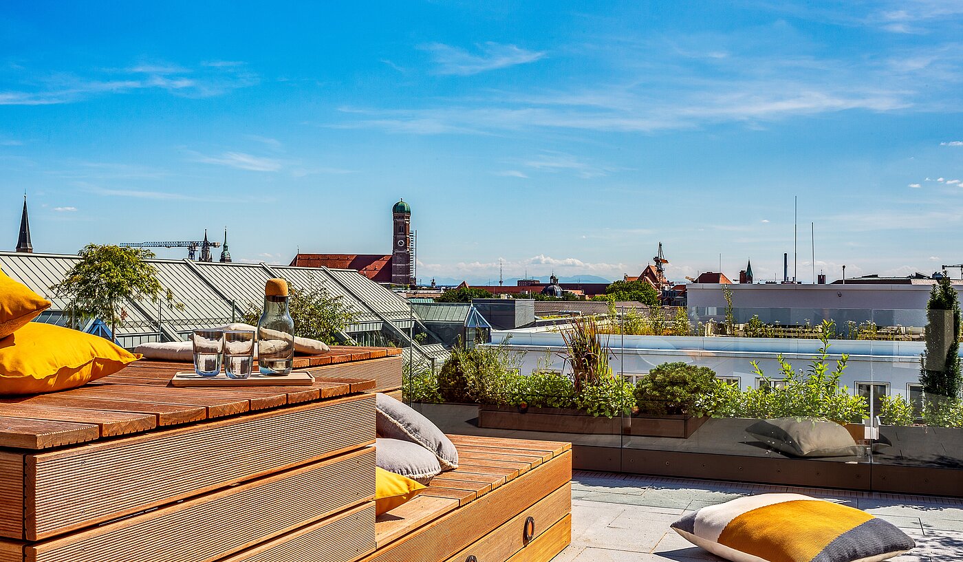 フラット 部屋数 3 部屋 | 70046 | ...Blick über München