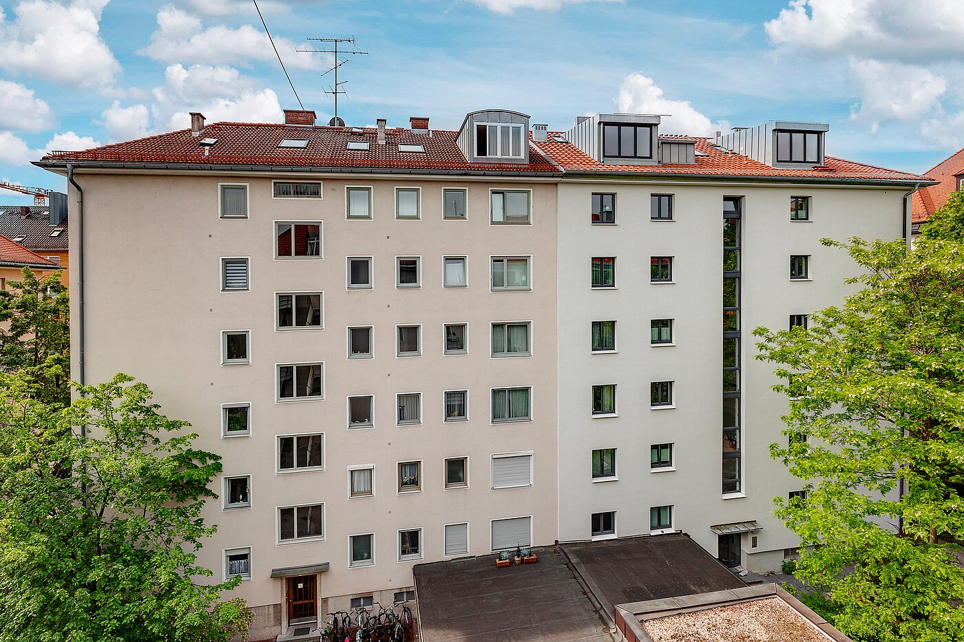 フラット 部屋数 2 部屋 | München-Schwabing | 70130 | Aussicht