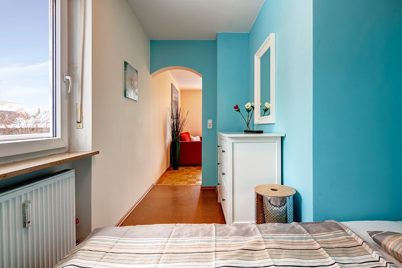 フラット 部屋数 1.5 部屋 | München-Milbertshofen | 701281 | Separater Schlafbereich