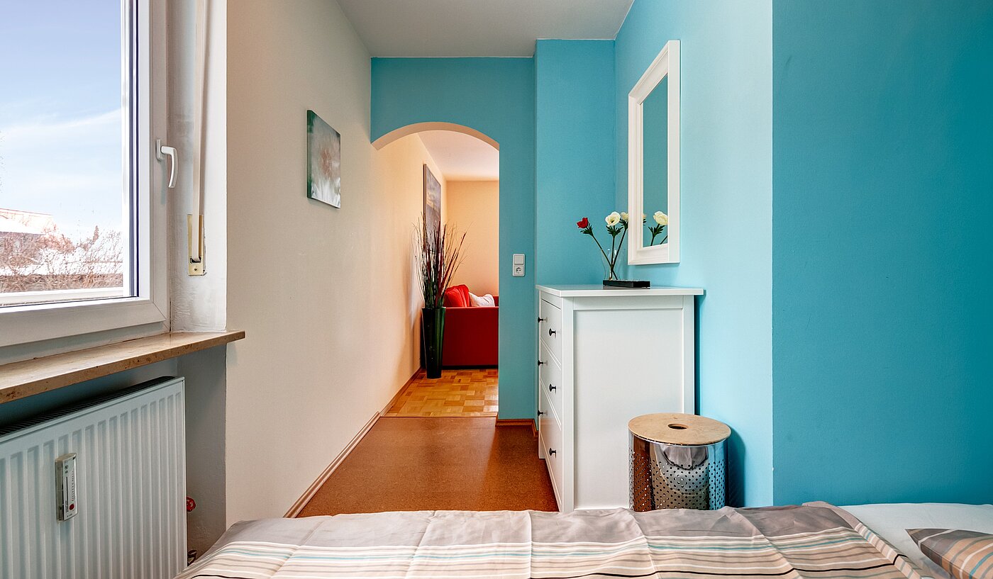 フラット 部屋数 1.5 部屋 | München-Milbertshofen | 701281 | Separater Schlafbereich