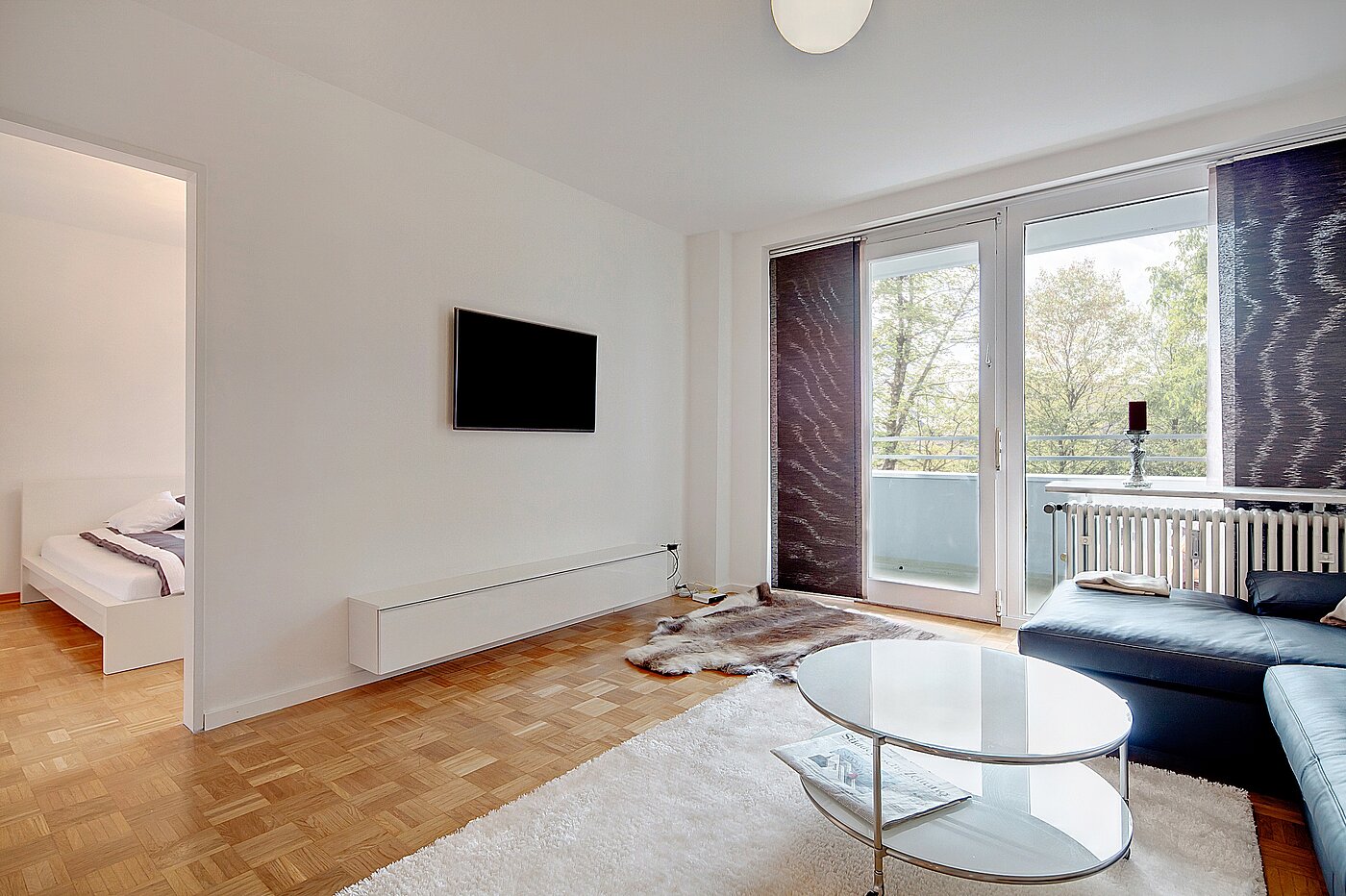 フラット 部屋数 2 部屋 | München-Maxvorstadt | 70497 | Wohnzimmer