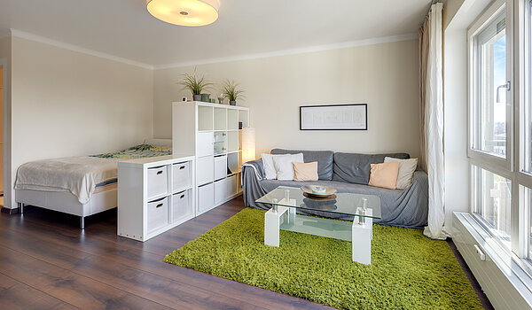 Apartment 部屋数 1 部屋 | München-Allach | 70298 | Wohnzimmer