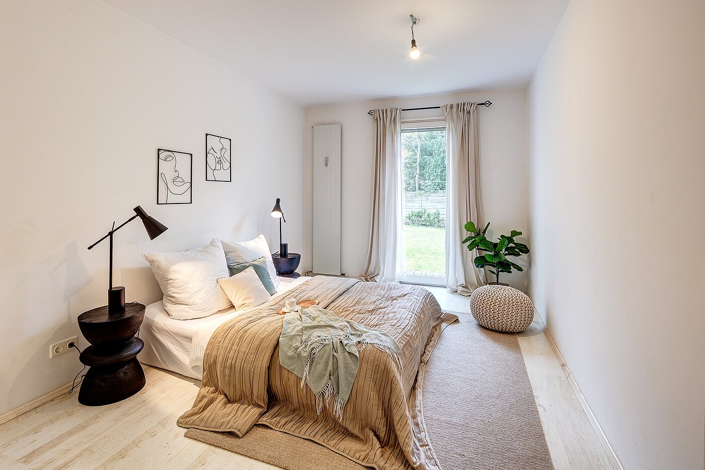フラット 部屋数 2.5 部屋 | München-Harlaching | 70018 | ...Ausblick zum Garten