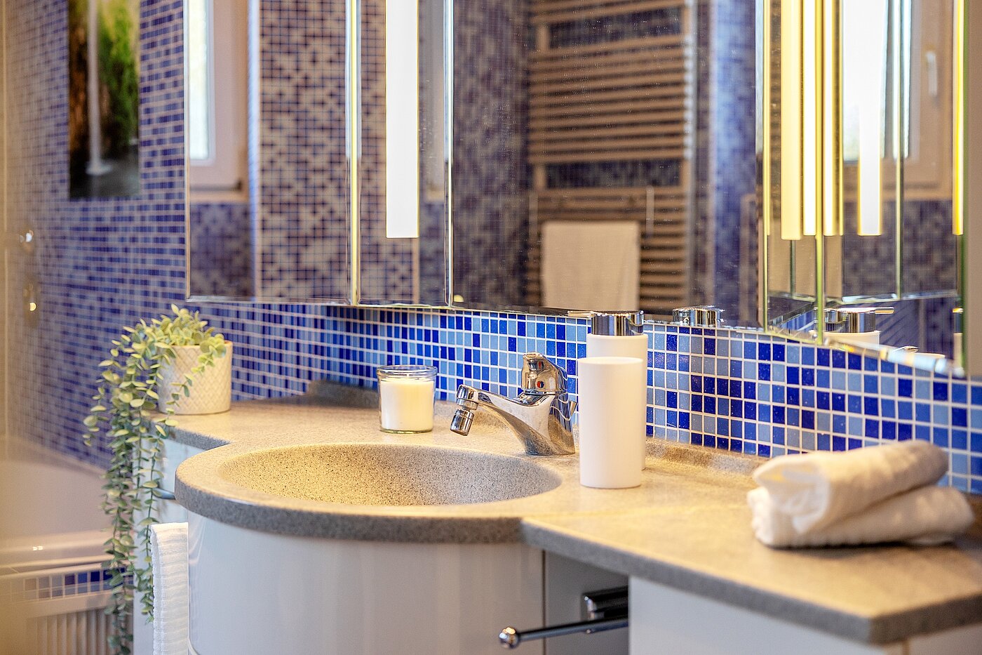 フラット 部屋数 3 部屋 | München-Forstenried | 2204ML1 | Das Bad mit...