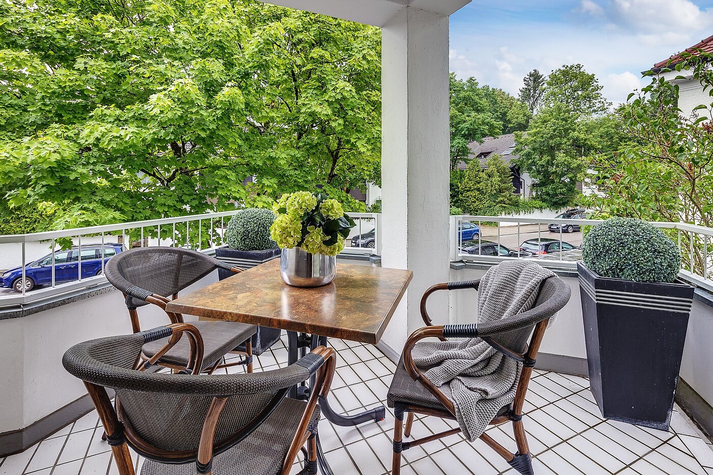 フラット 部屋数 3 部屋 | München-Harlaching | 2108ML3 | ...zum Balkon