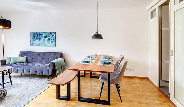 フラット 部屋数 2 部屋 | Haar | 70426 | ...und Essbereich