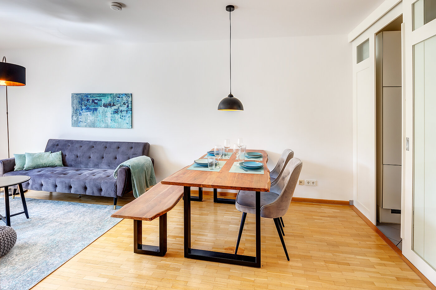 フラット 部屋数 2 部屋 | Haar | 70426 | ...und Essbereich