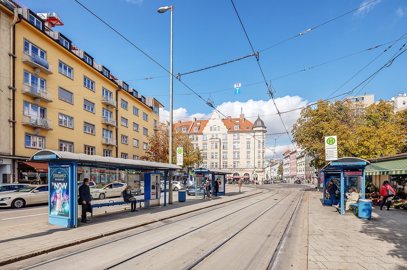 フラット 部屋数 2 部屋 | München-Schwabing | 2205ML71 | Der Kurfürstenplatz in der Nähe, beste öffentl. Anbindung