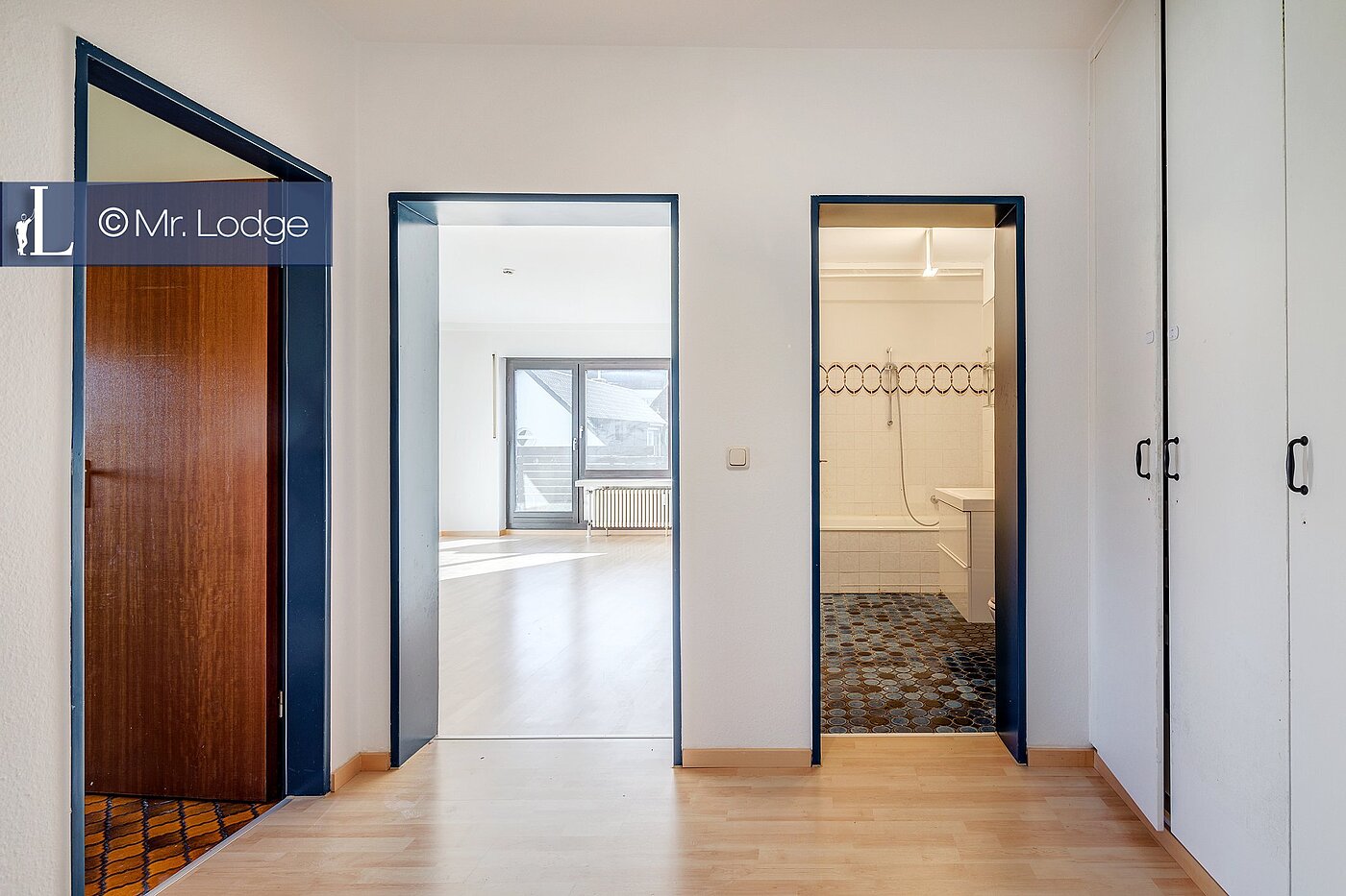 フラット 部屋数 3 部屋 | München-Sendling-Westpark | 1710ML3 | Blick ins Wohnzimmer