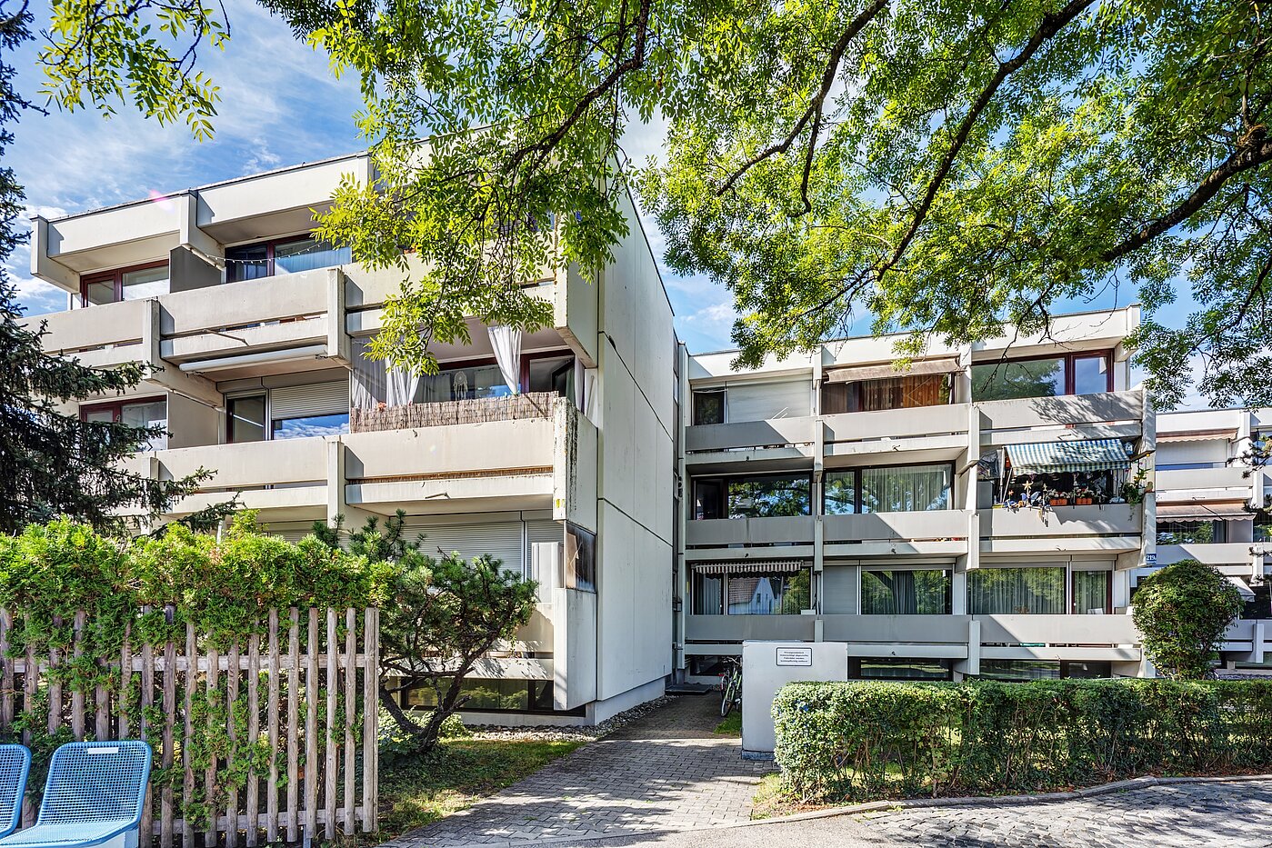Apartment 部屋数 2 部屋 | München-Feldmoching | 70466 | Ansicht von der Straße aus