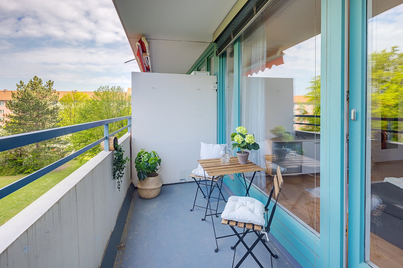 フラット 部屋数 2 部屋 | München-Sendling-Westpark | 2204ML2 | Großer Balkon...