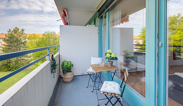 フラット 部屋数 2 部屋 | München-Sendling-Westpark | 2204ML2 | Großer Balkon...