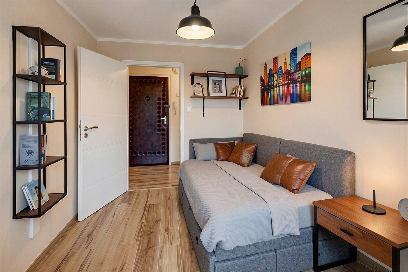 フラット 部屋数 4 部屋 | München-Aubing | 70276 | KI-generiertes Möblierungsbeispiel