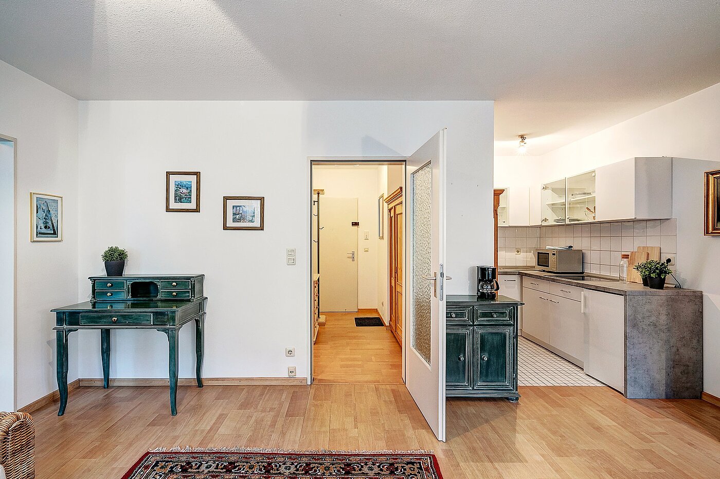 フラット 部屋数 1.5 部屋 | München-Lehel | 2107ML9 | Blick in die Küche...