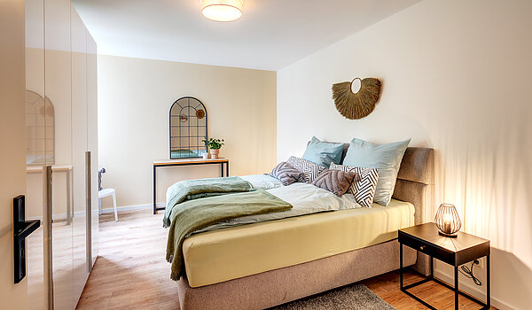 フラット 部屋数 3 部屋 | Unterhaching | 70421 | Schlafzimmer mit...